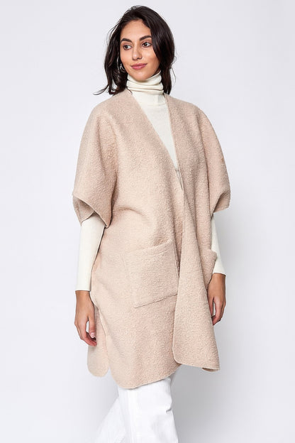 Open Front Pocket Kimono - All Season Fashion