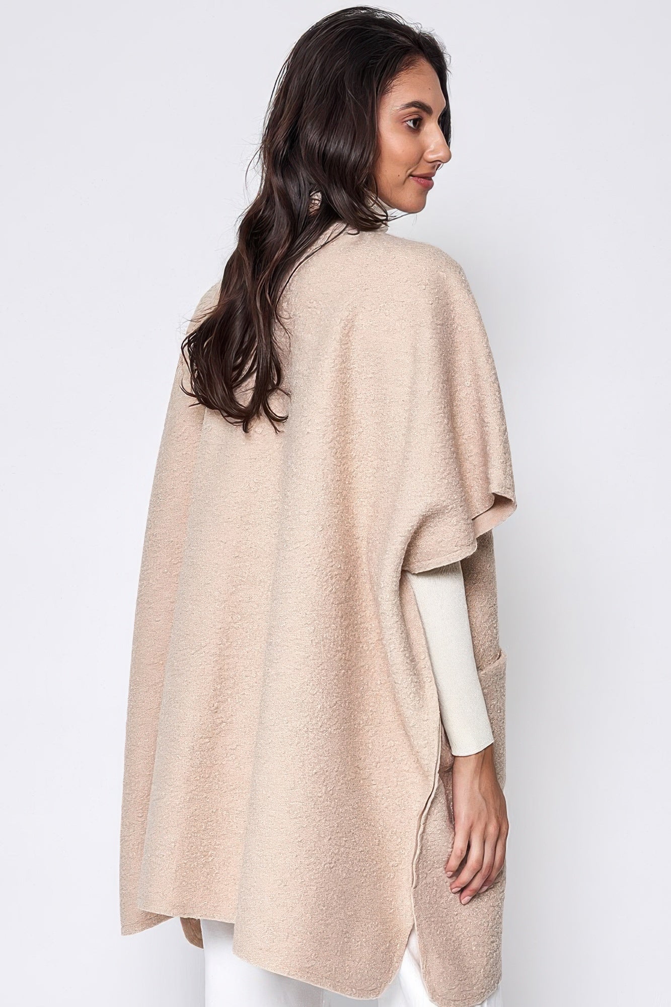 Open Front Pocket Kimono - All Season Fashion