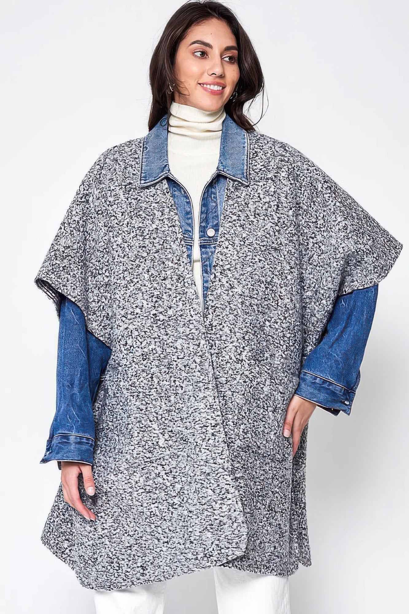 Open Front Pocket Kimono - All Season Fashion
