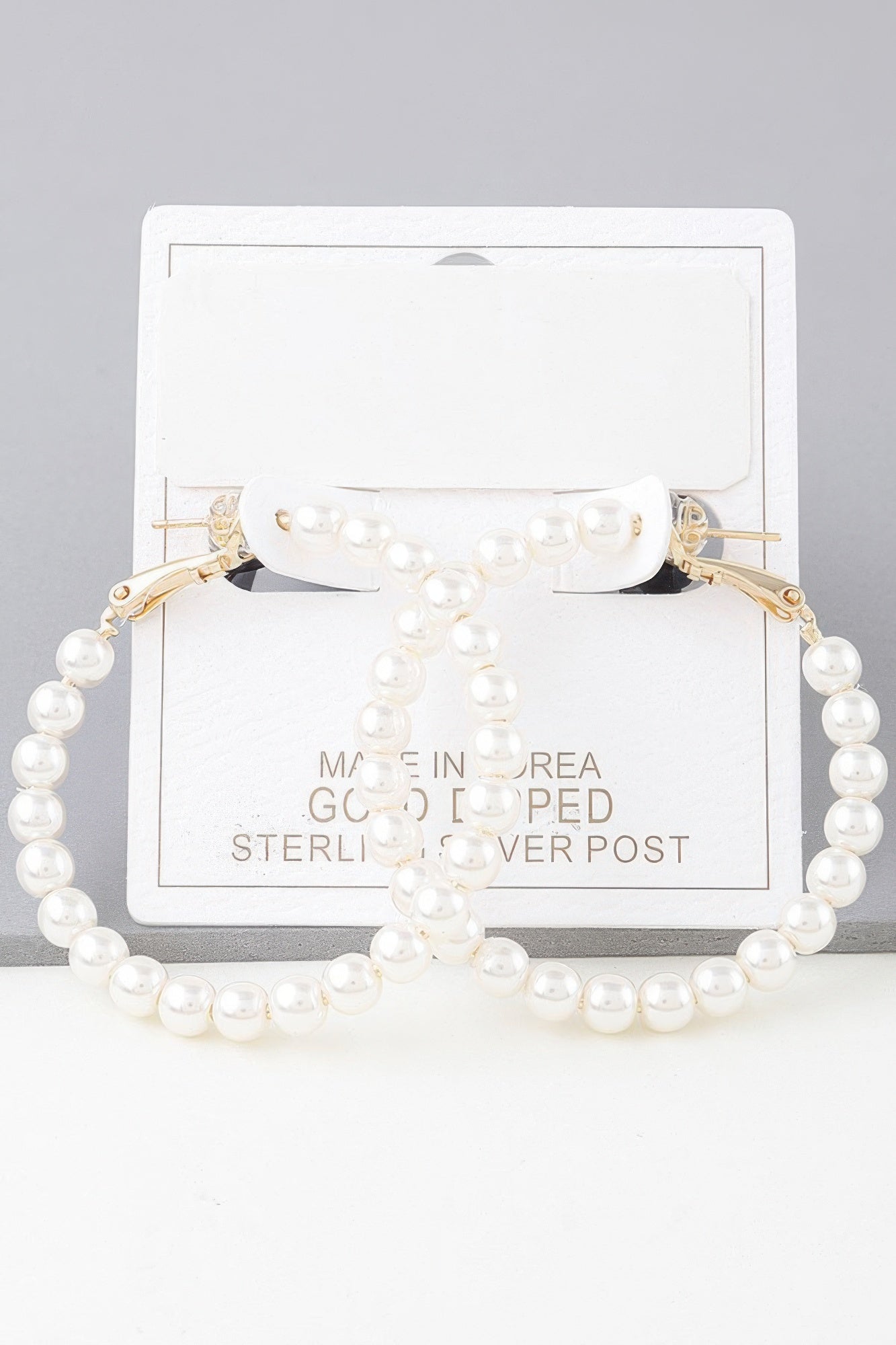 Multi Pearl Hoop Earrings - All Season Fashion