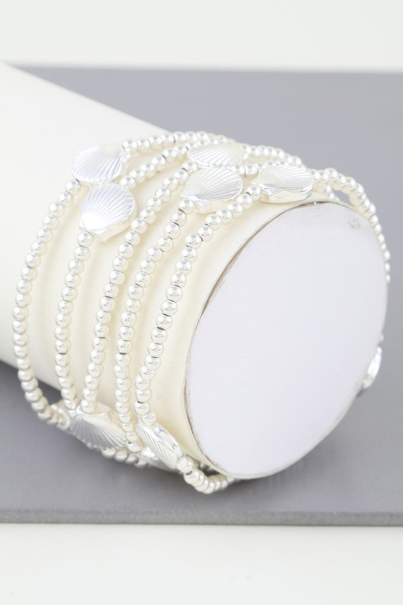 Shiny Seashell Beaded Bracelet - All Season Fashion