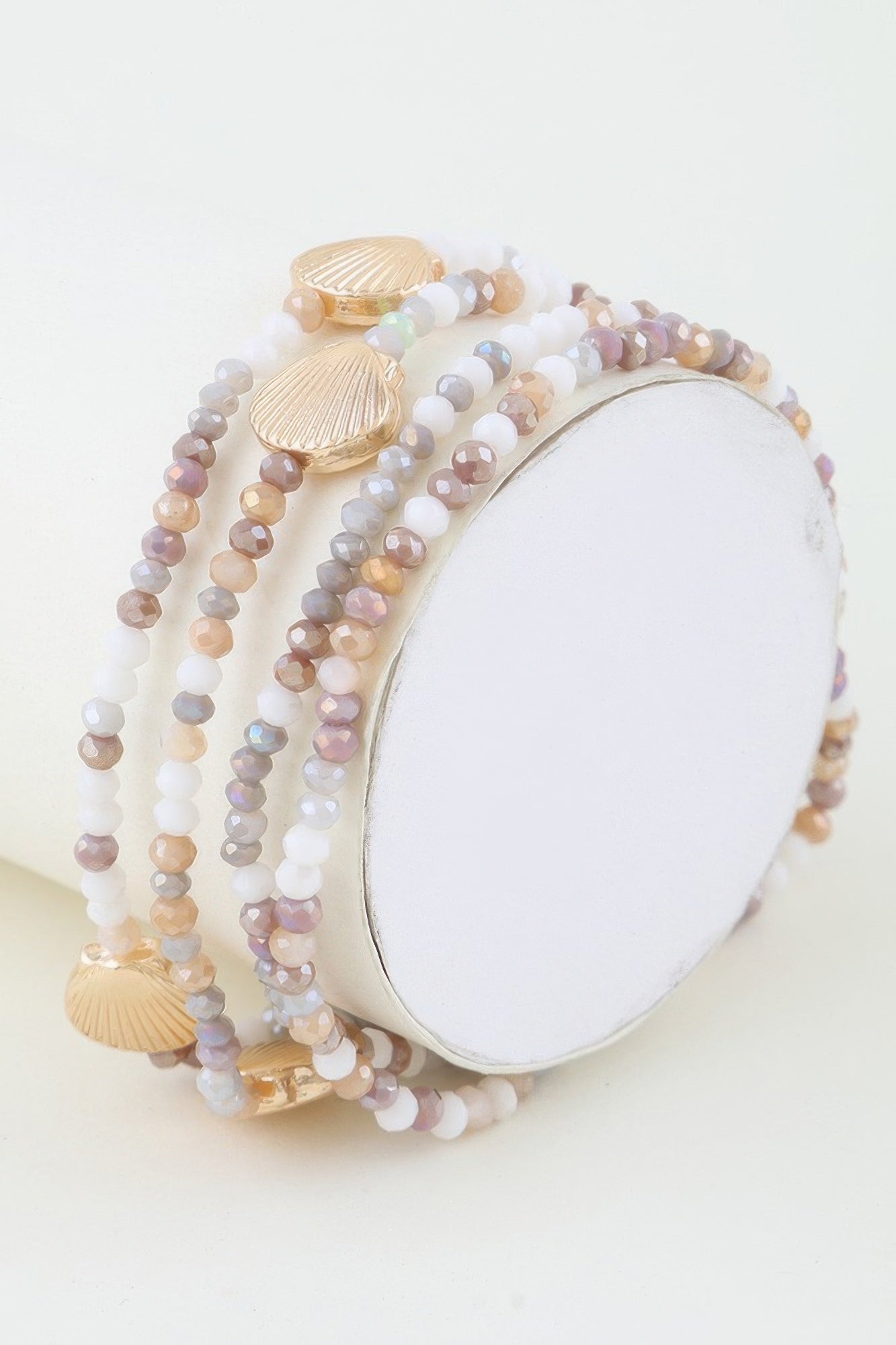 Multi Seashell Beaded Bracelet - All Season Fashion