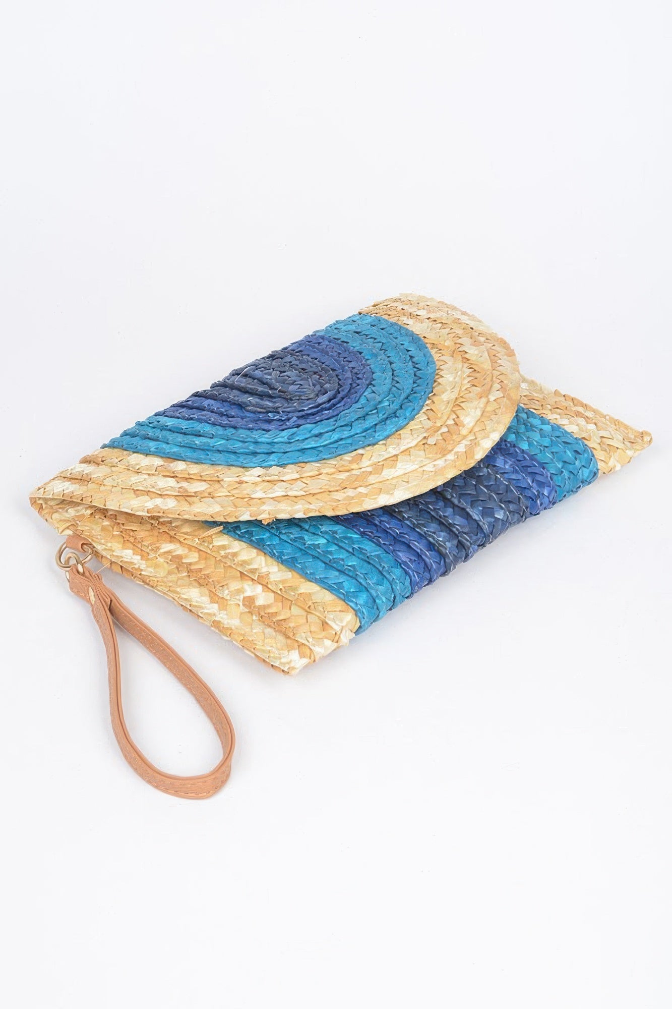 Straw Coloful Envelope Clutch - All Season Fashion