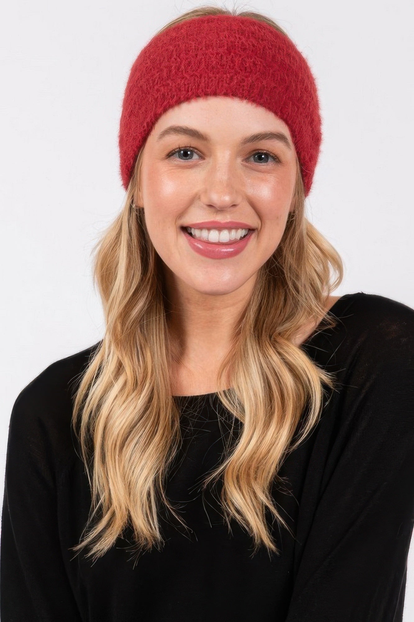 Fuzzy Cable Knit Headband - All Season Fashion