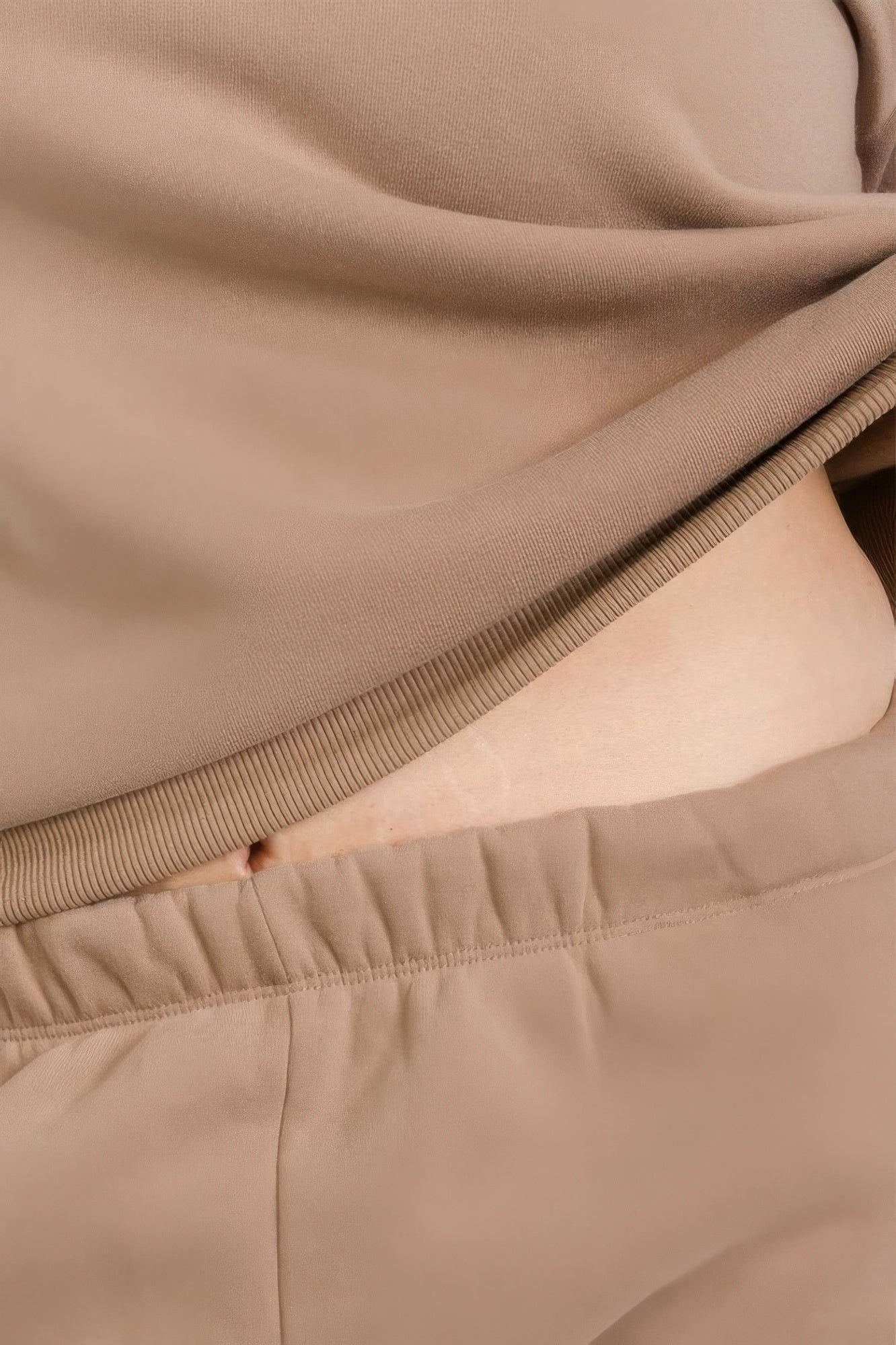 Plus Size Poly Fleece Elastic Waist Joggers - All Season Fashion