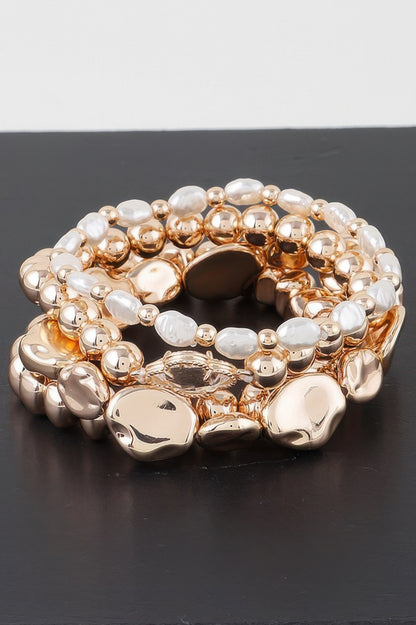 Shimmering Elegance Bracelet Set - All Season Fashion