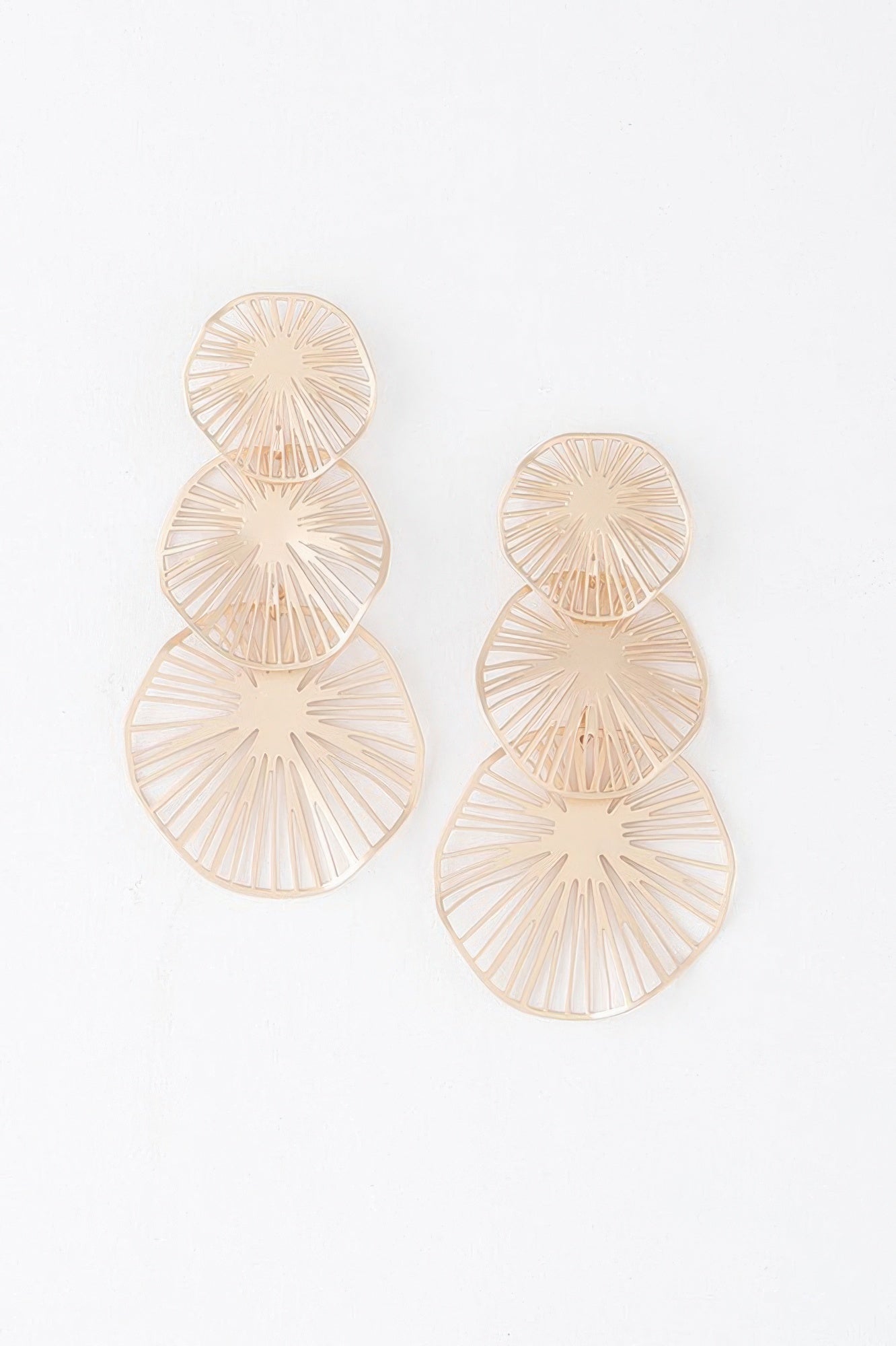 Triple Lemon Drop Earrings - All Season Fashion