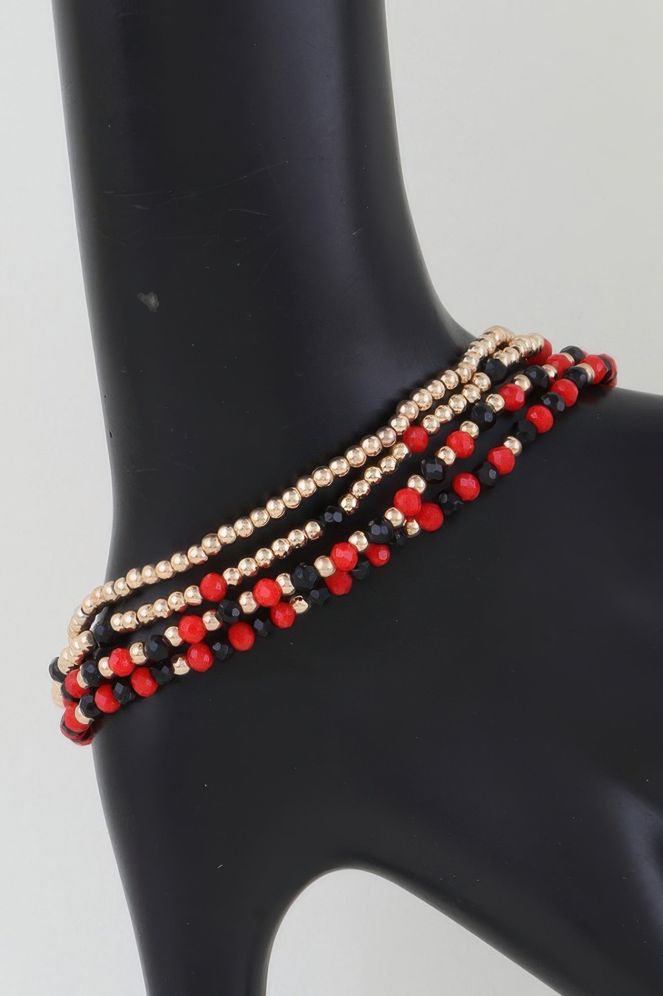 Alternating Stone Beaded Bracelet - All Season Fashion