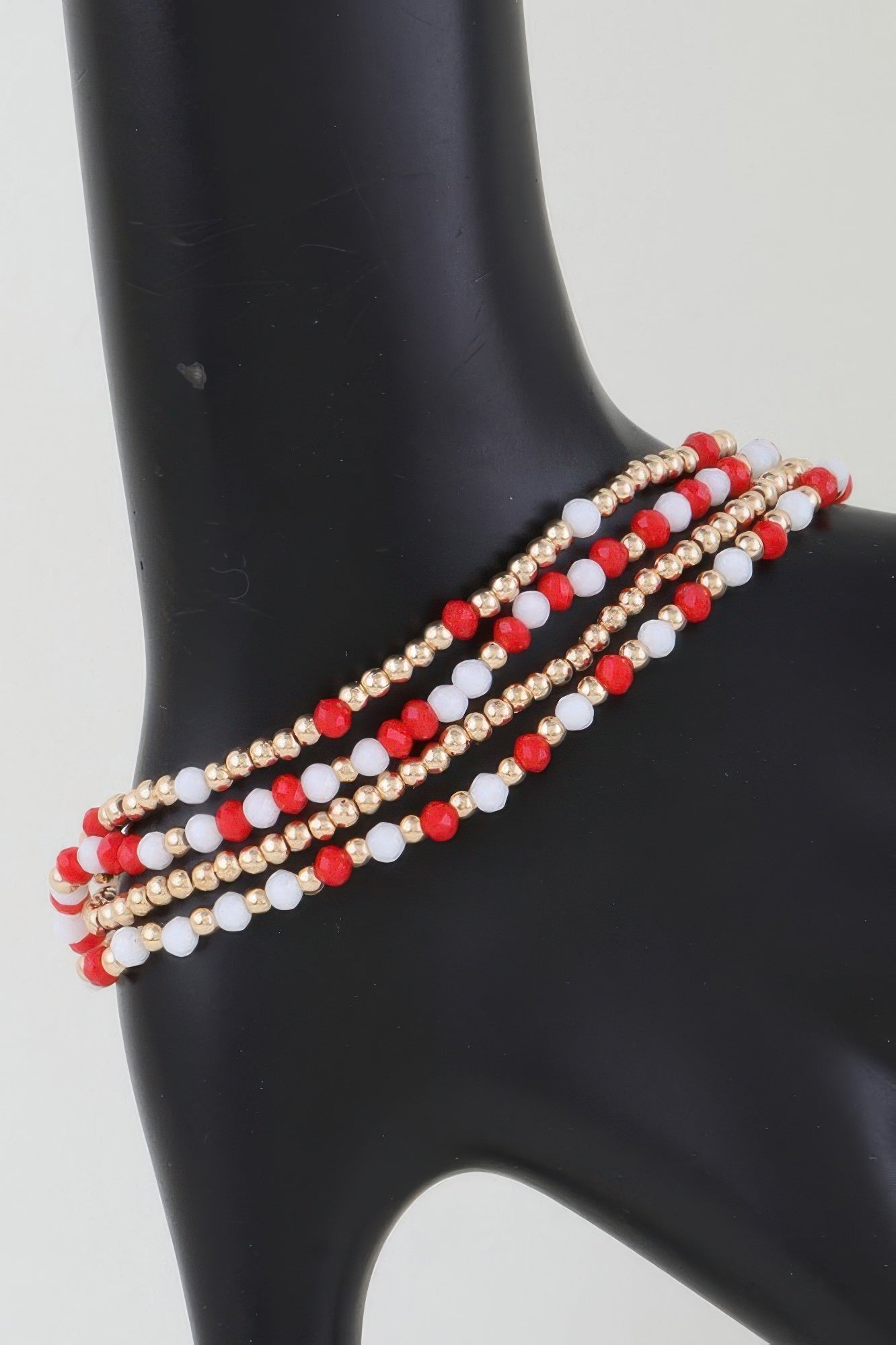 Alternating Stone Beaded Bracelet - All Season Fashion