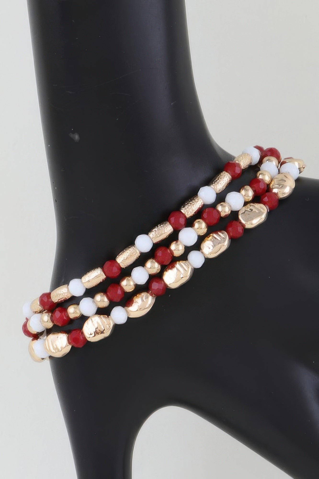 Multi Tone Stone Beaded Bracelet - All Season Fashion