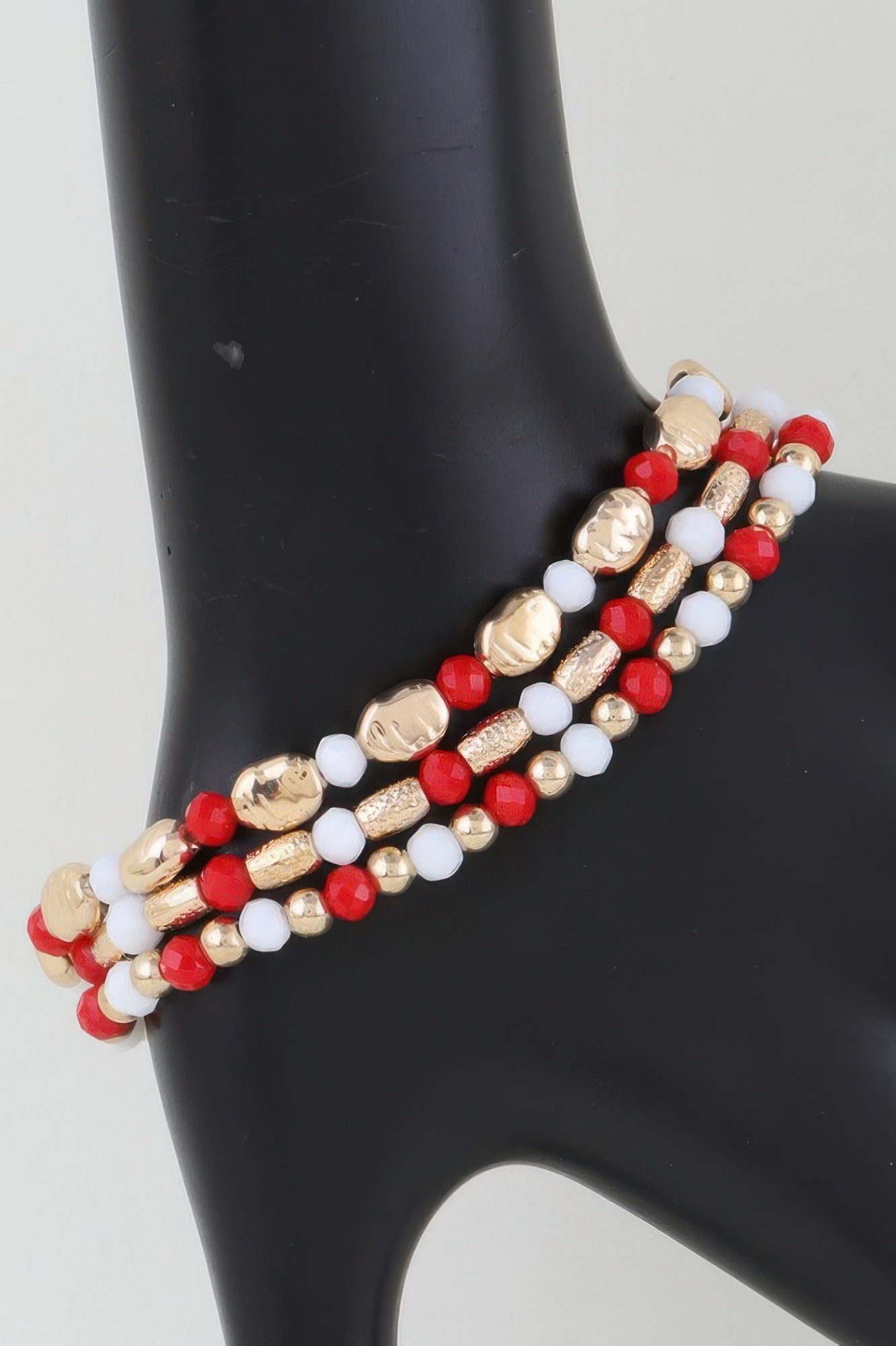 Multi Tone Stone Beaded Bracelet - All Season Fashion