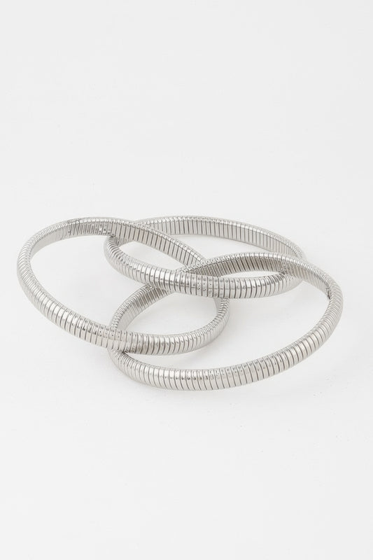 Interweaved Snake Chain Bracelet - All Season Fashion