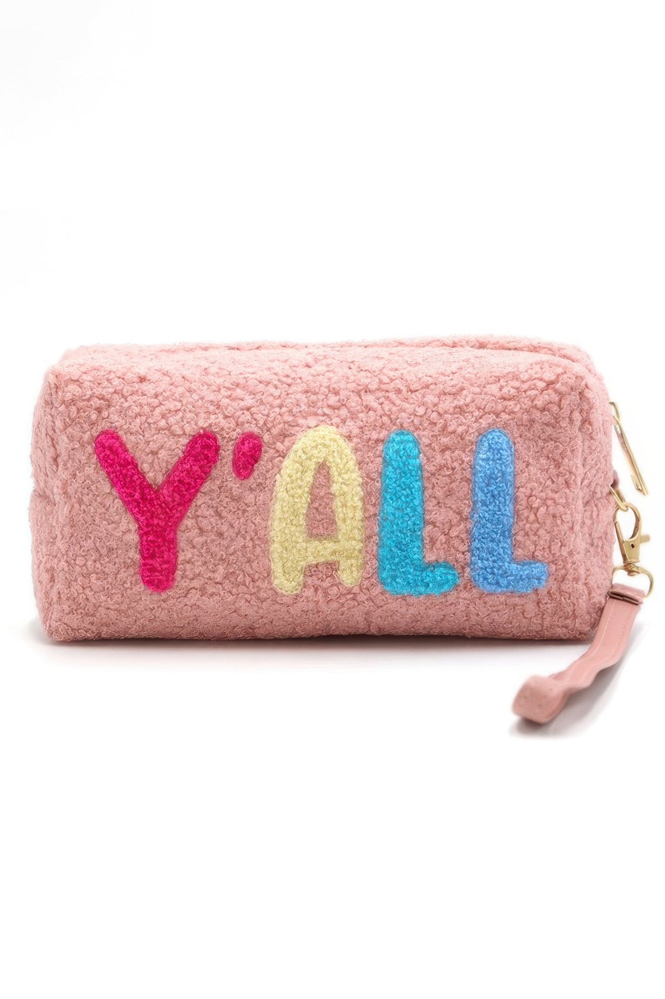 Faux Fur Y'all Pouch W/wristlet - All Season Fashion