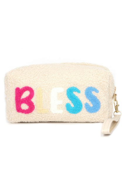 Faux Fur Bless Pouch W/wristlet - All Season Fashion