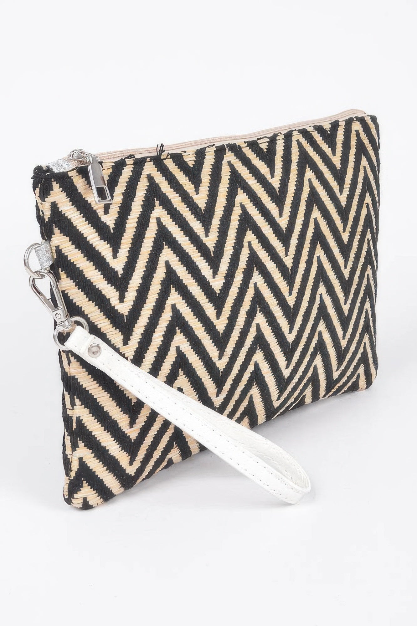 Faux Straw Pouch Bag - All Season Fashion