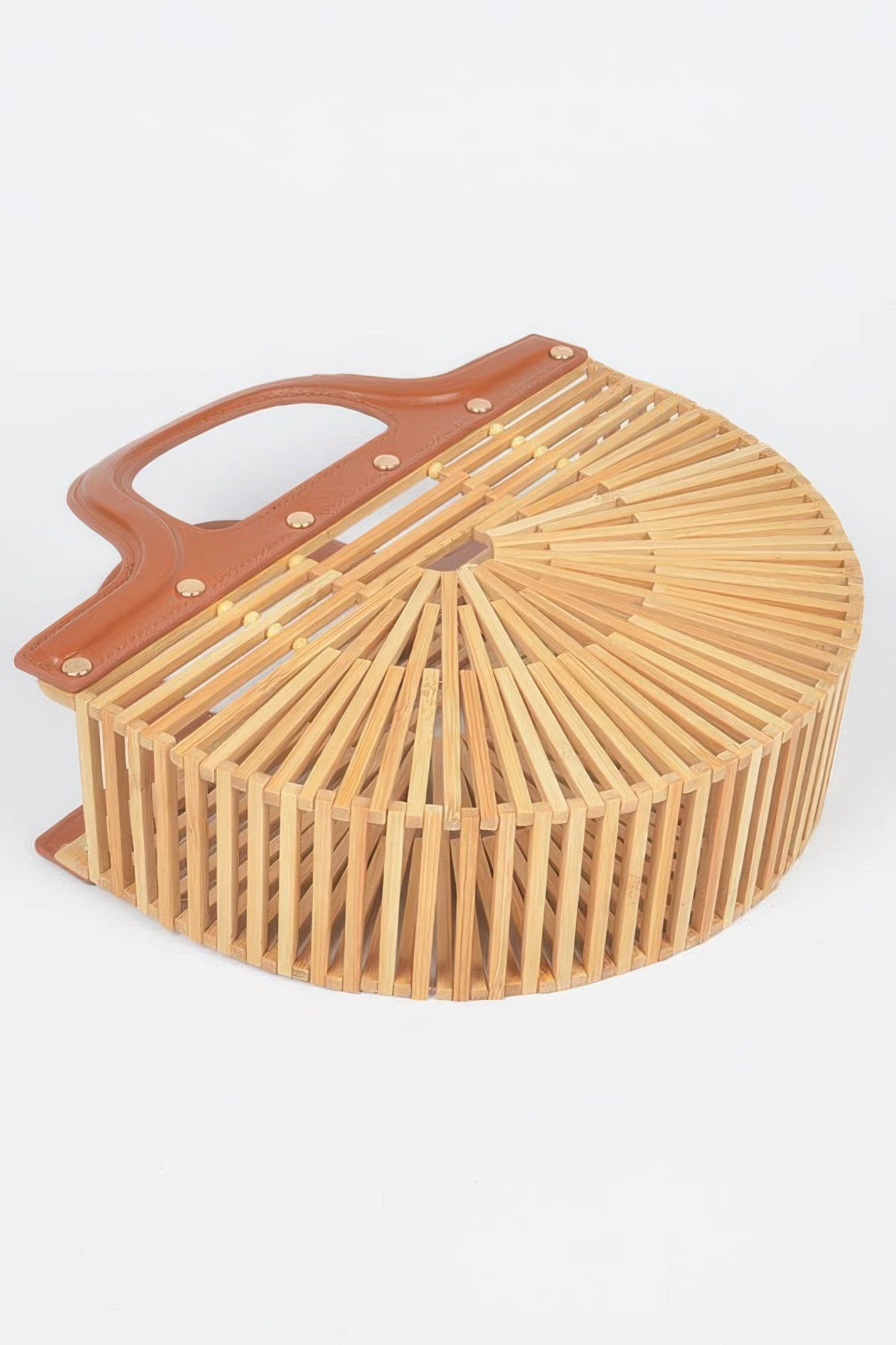 Bamboo Top Handle Bag - All Season Fashion