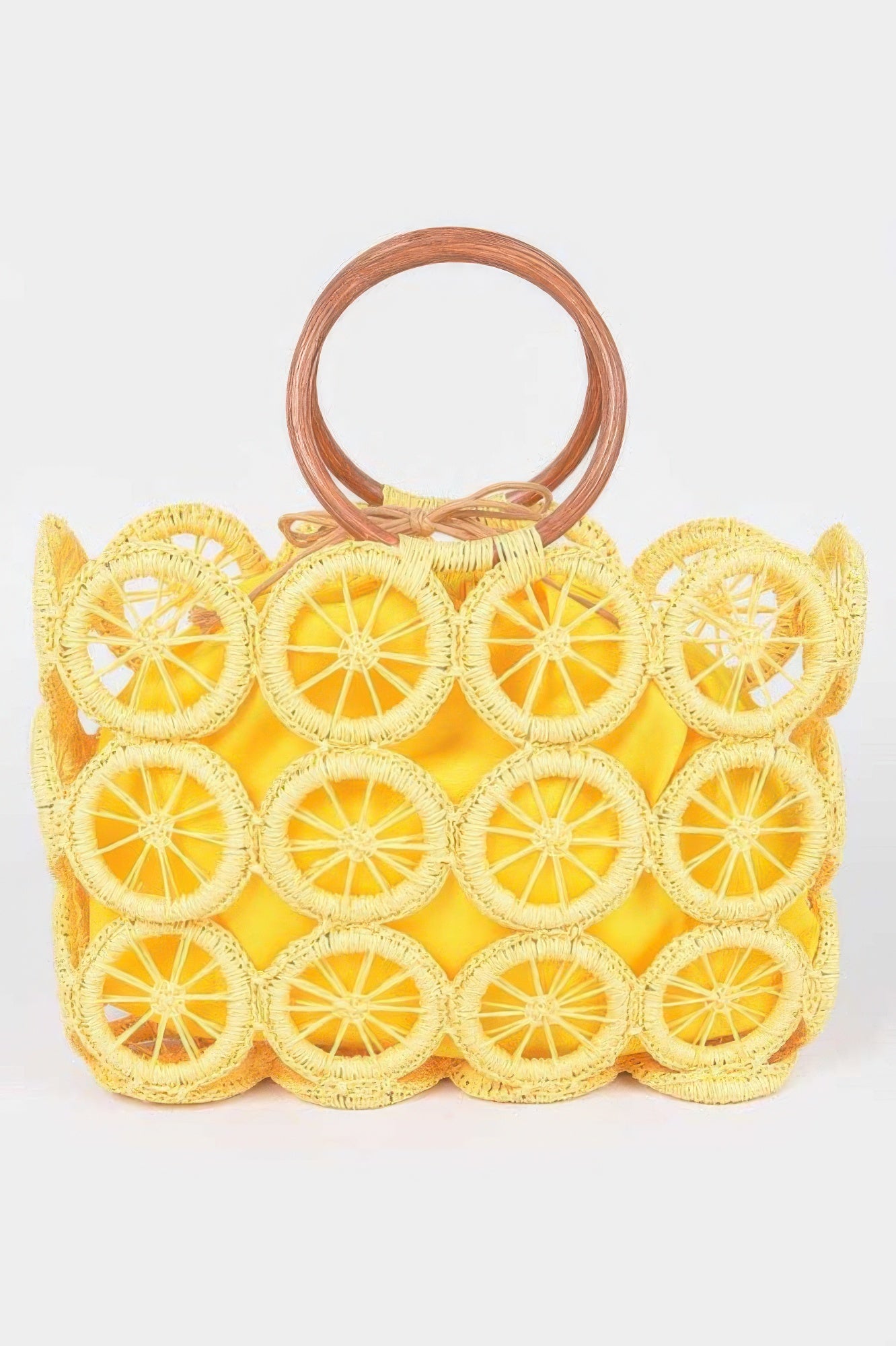 Monotone Crochet Handbag - All Season Fashion