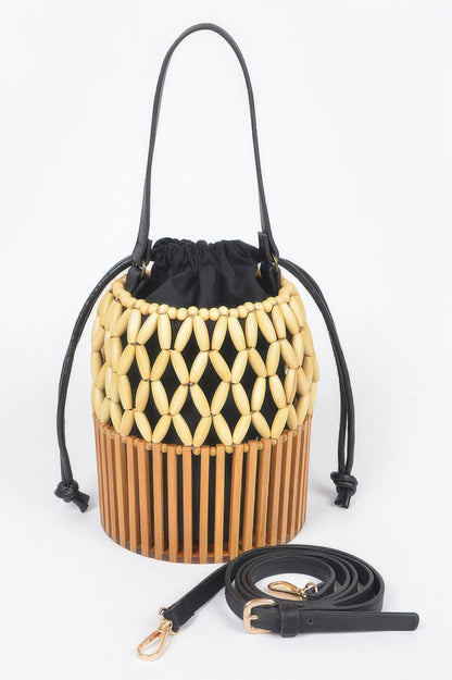 Handmade Bamboo Clutch - All Season Fashion
