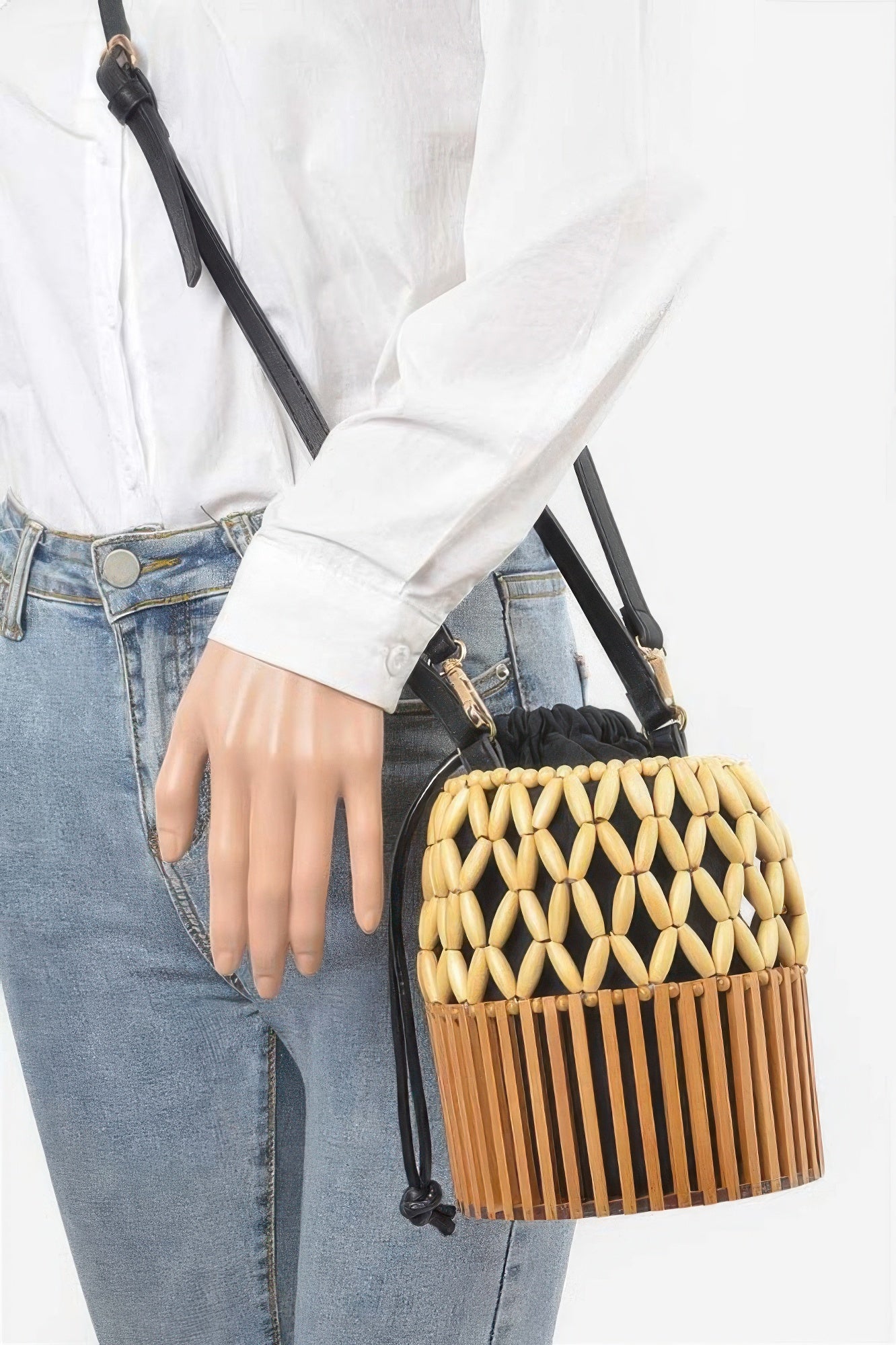 Handmade Bamboo Clutch - All Season Fashion