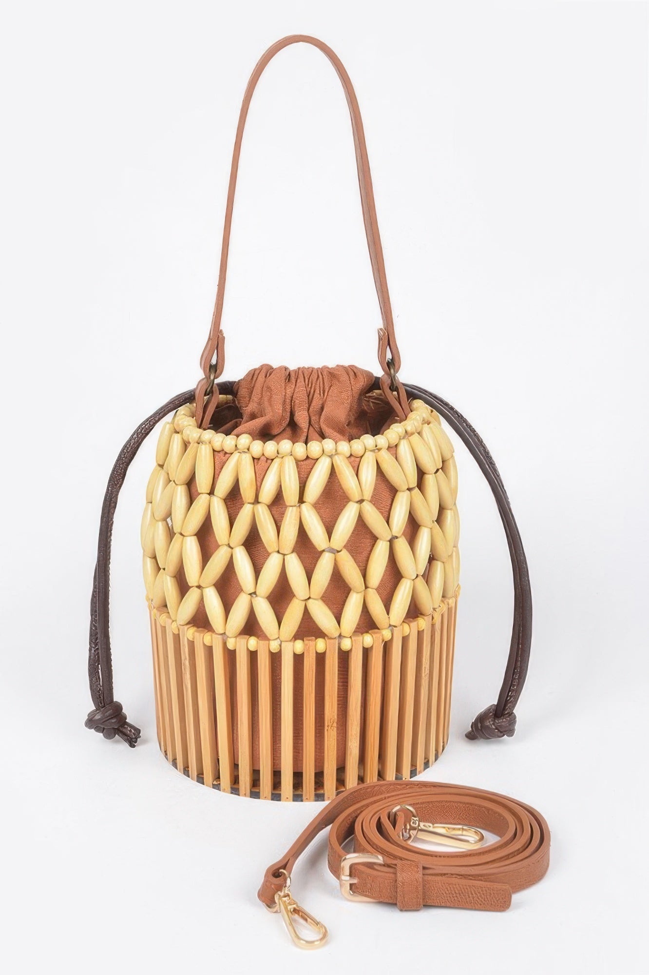 Handmade Bamboo Clutch - All Season Fashion