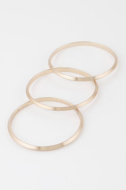 Triple Flat Bracelet - All Season Fashion