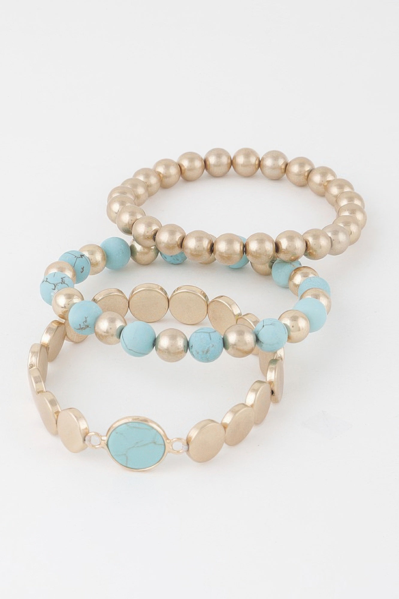 Multi Stone Beaded Bracelet - All Season Fashion