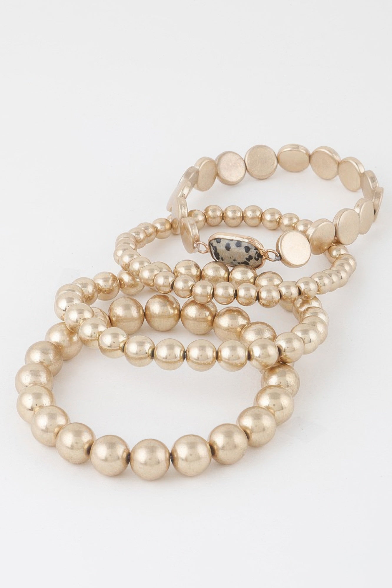 Stone Pendant Beaded Bracelet - All Season Fashion