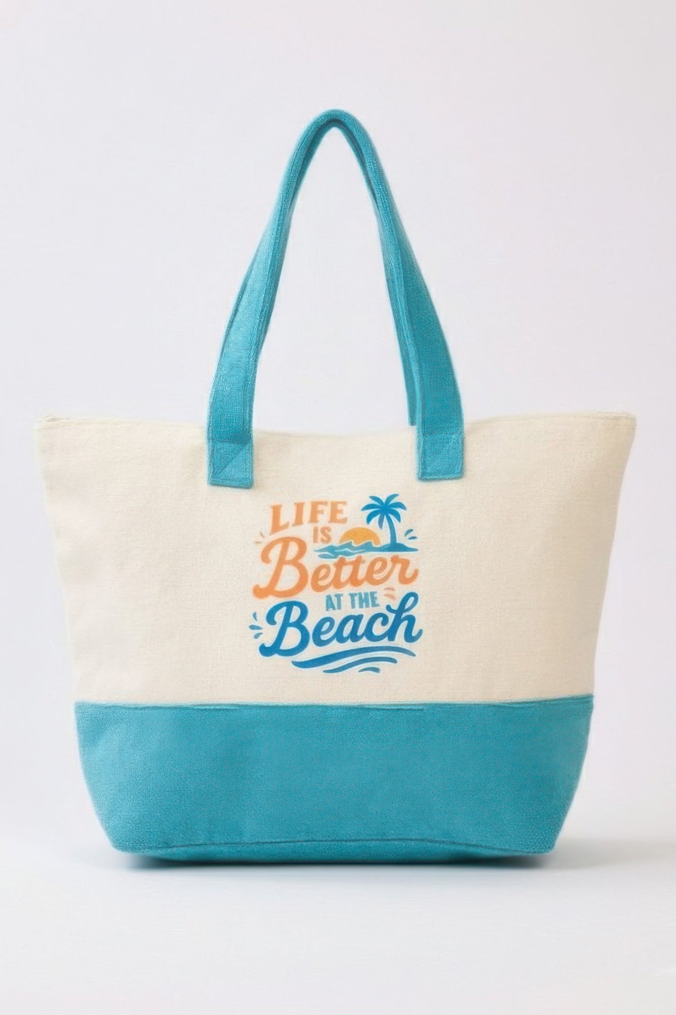 Life Is Better At The Beach Terry Tote - All Season Fashion