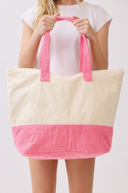 Life Is Better At The Beach Terry Tote - All Season Fashion