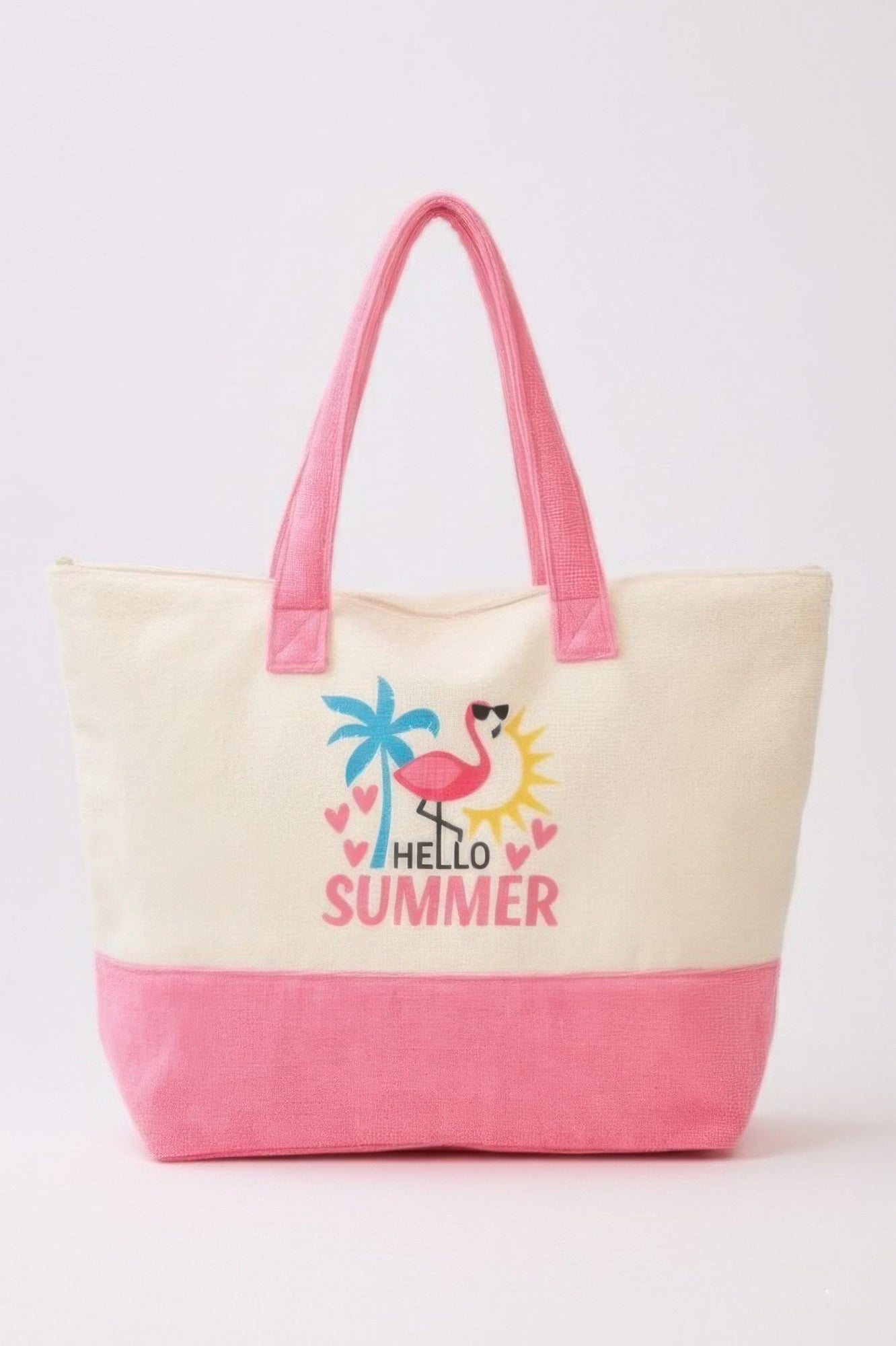 Hello Summer Terry Tote - All Season Fashion