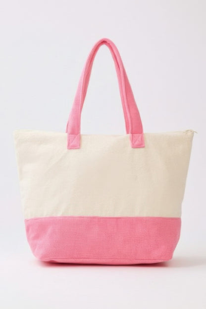 Hello Summer Terry Tote - All Season Fashion
