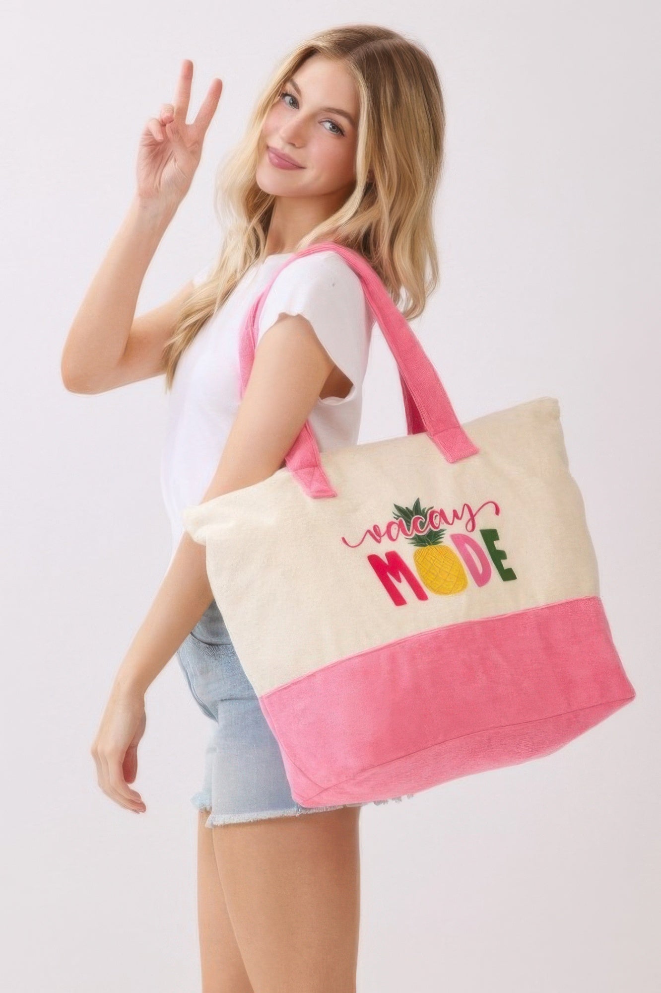 Vacay Mode Terry Tote - All Season Fashion