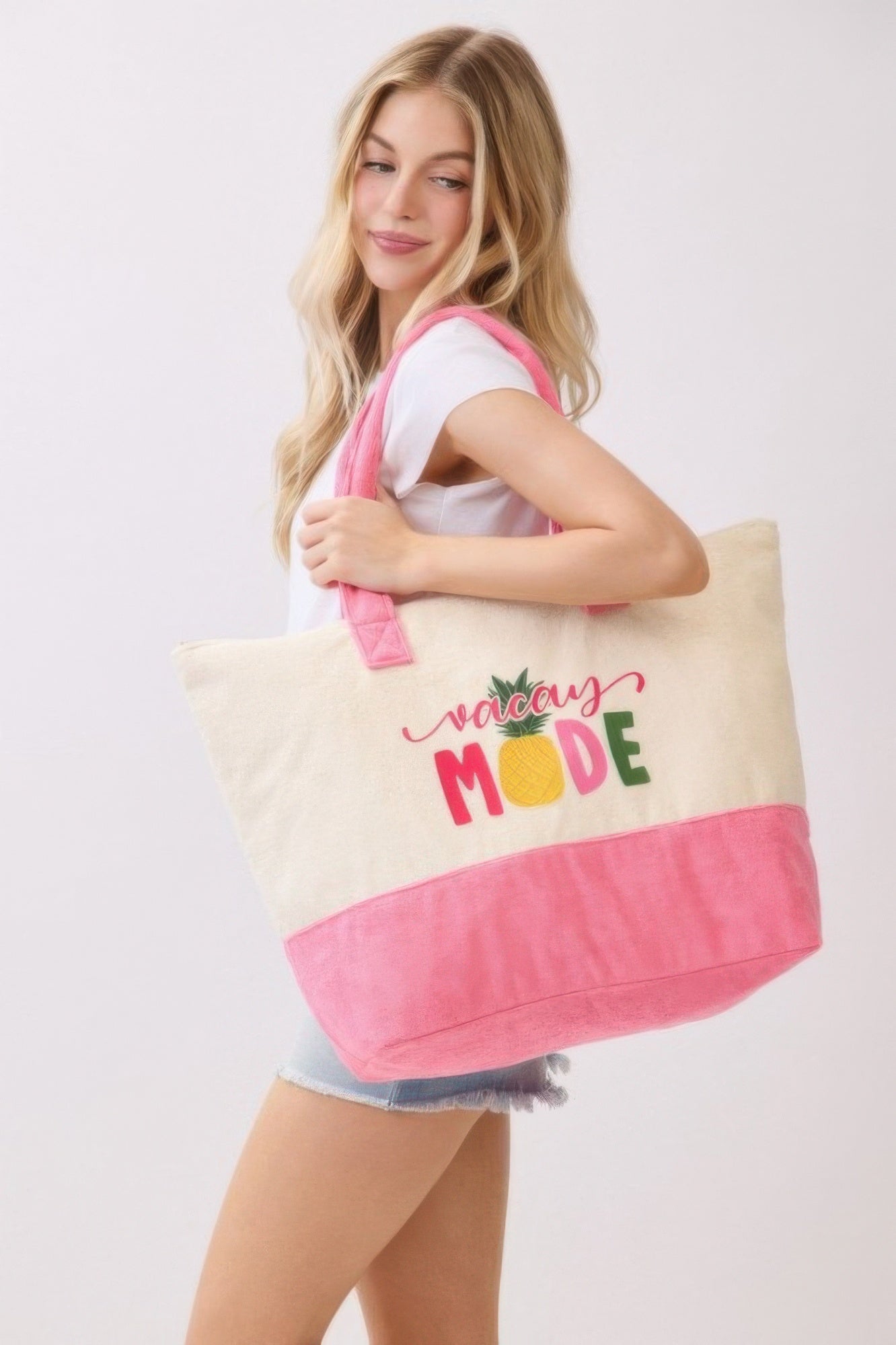 Vacay Mode Terry Tote - All Season Fashion