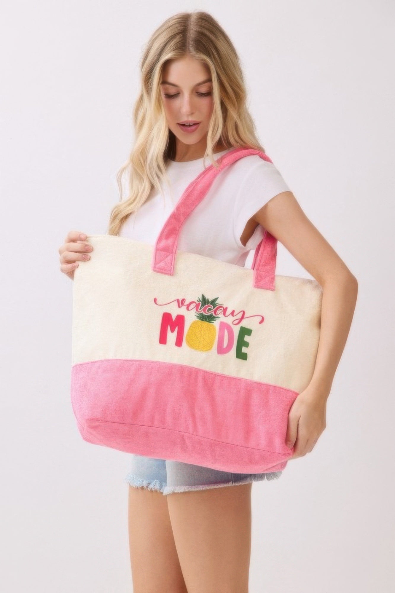 Vacay Mode Terry Tote - All Season Fashion