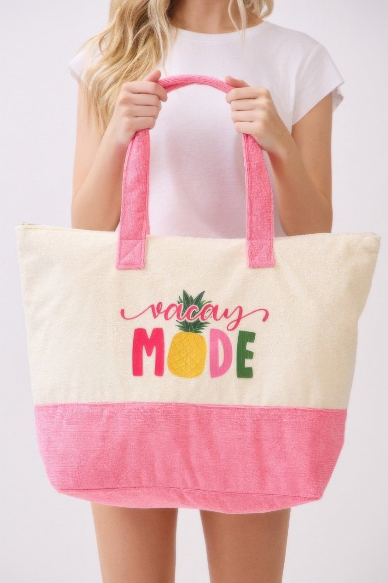 Vacay Mode Terry Tote - All Season Fashion
