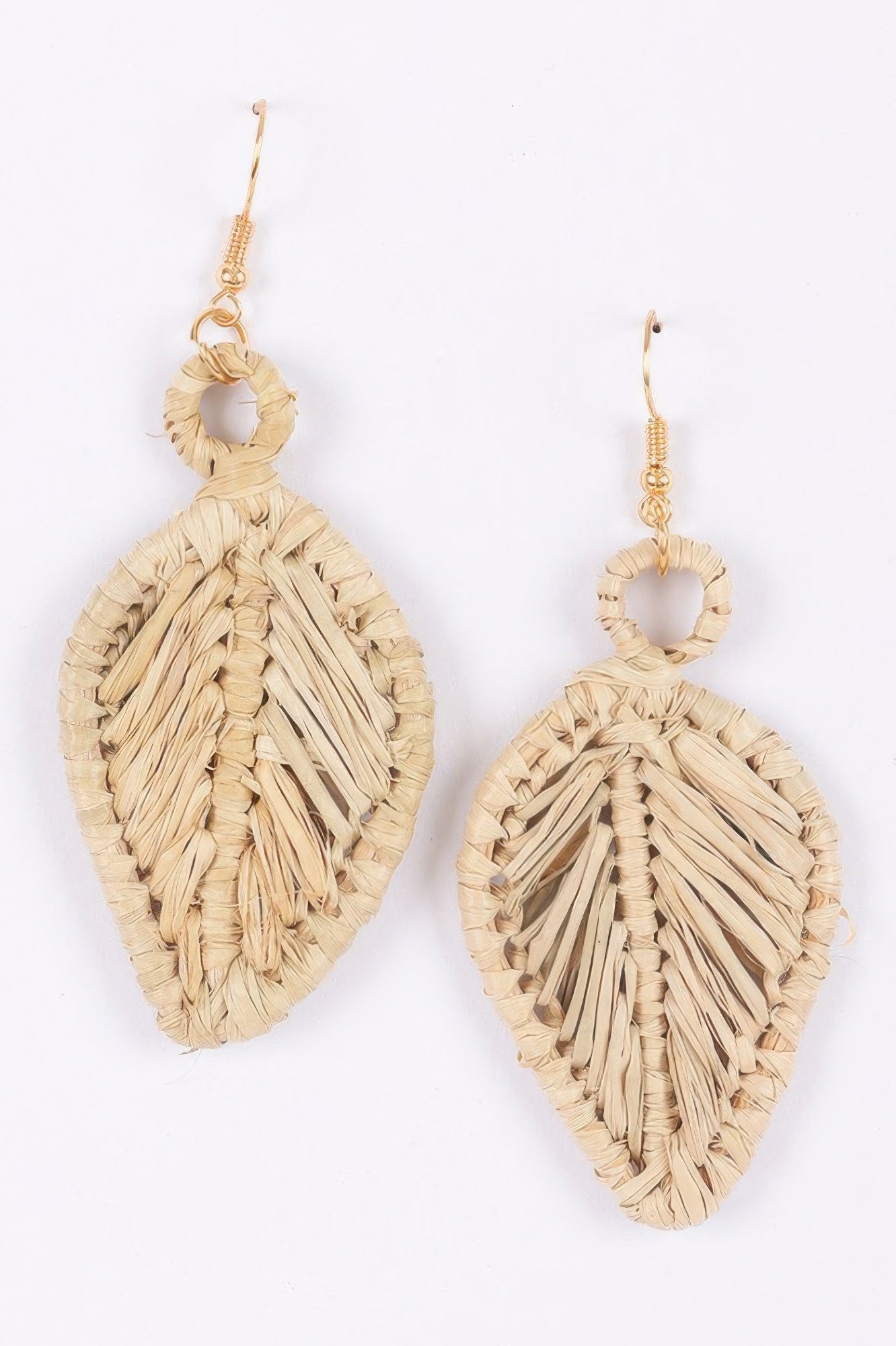 Faux Straw Earring - All Season Fashion