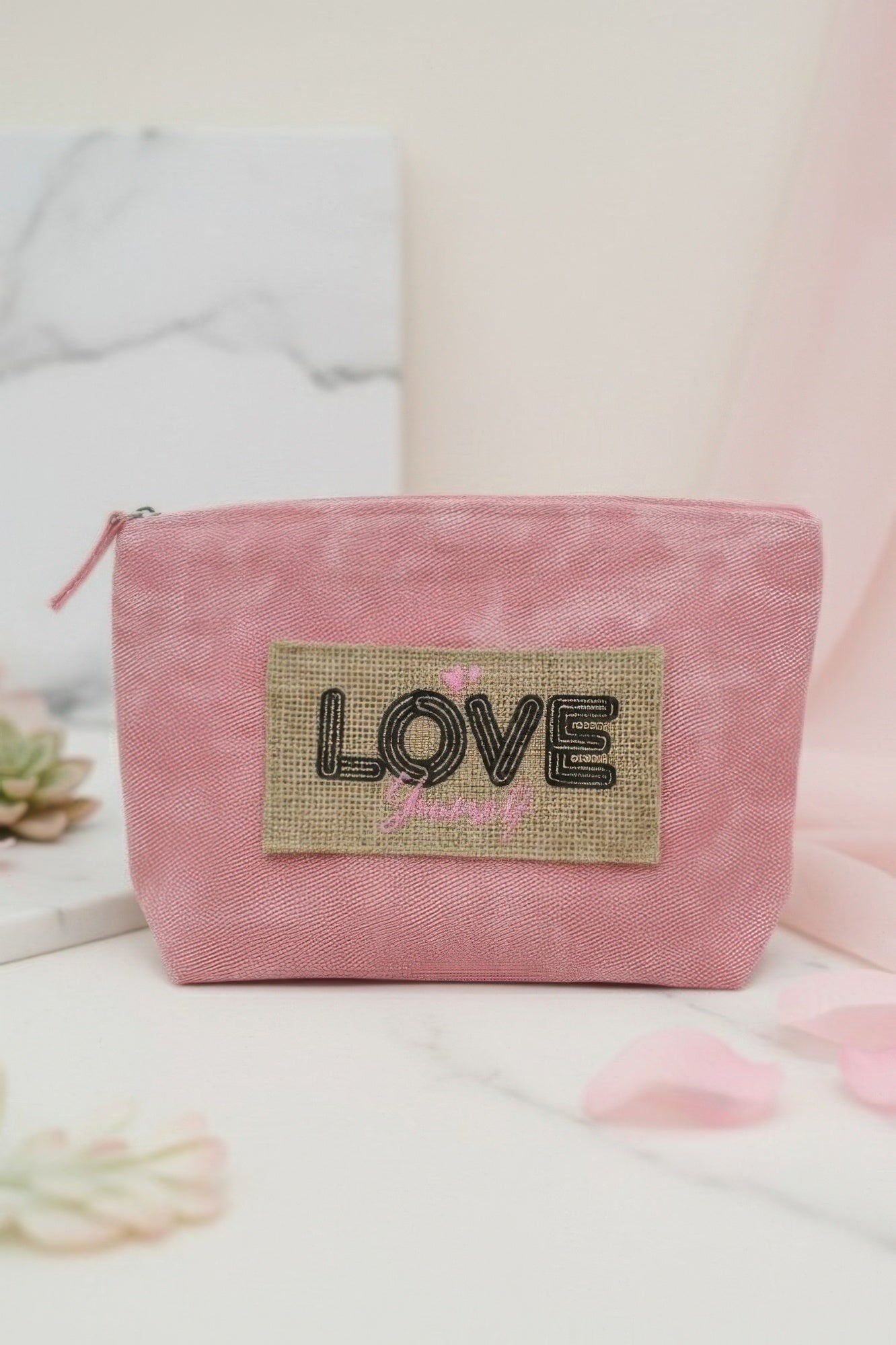 Holiday Patch Vintage Cosmetic Pouch - All Season Fashion