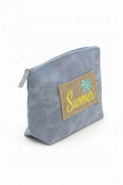 Holiday Patch Vintage Cosmetic Pouch - All Season Fashion