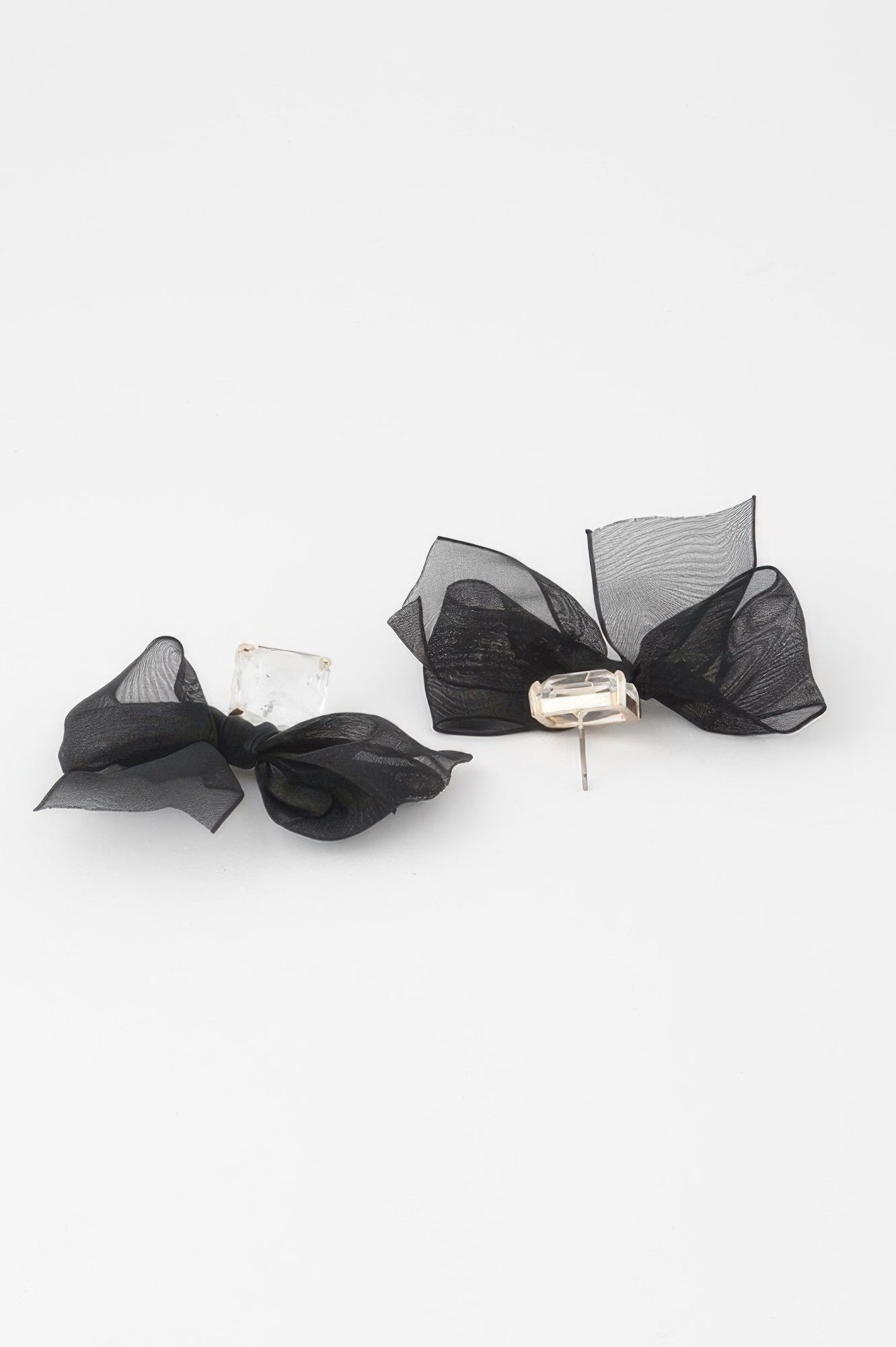 Black Bownot Dangle Earrings - All Season Fashion