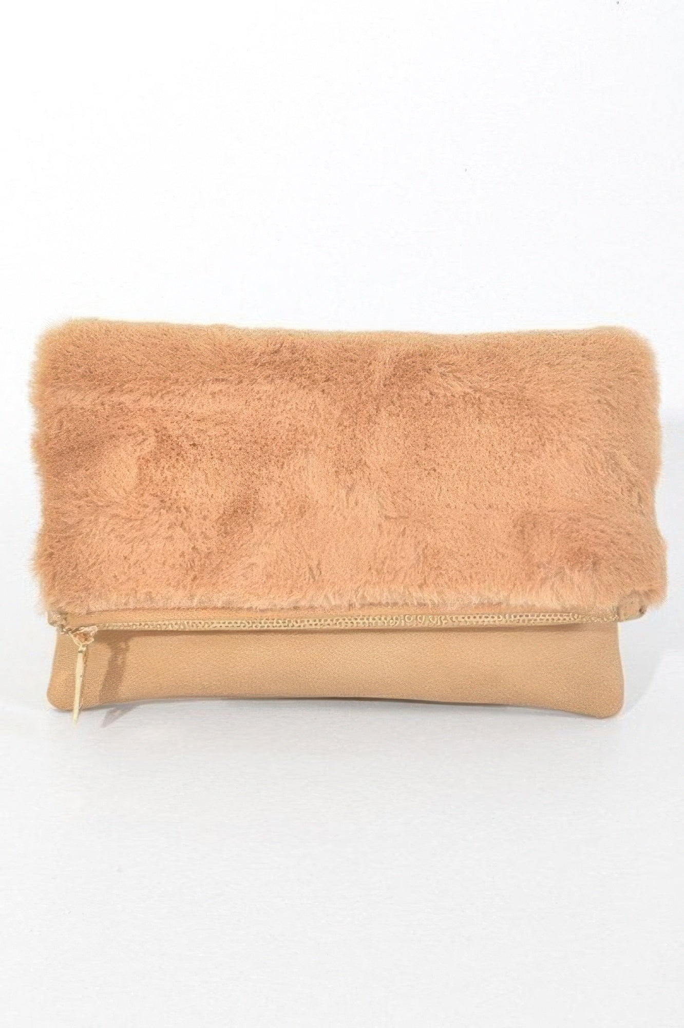 Fuffy Foldable Hand Clutch - All Season Fashion