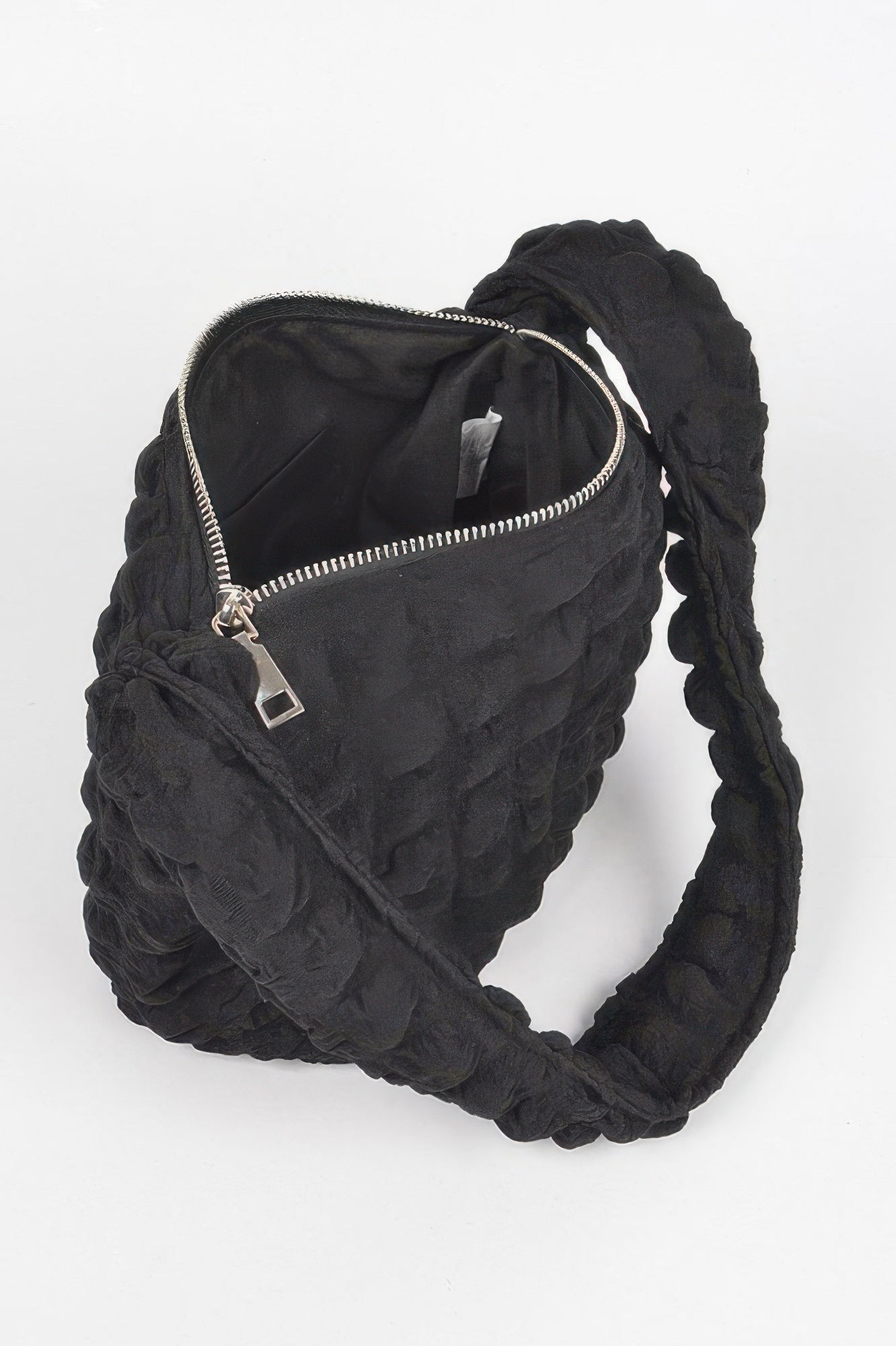 Embossed Cotton Shoulder Bag - All Season Fashion