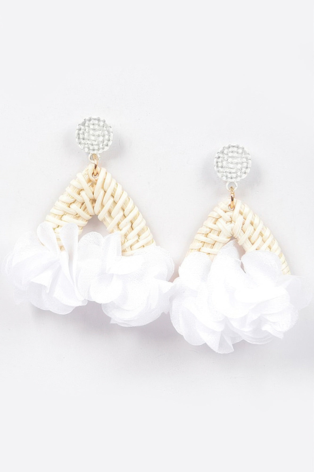 Flower Bamboo Earring - All Season Fashion