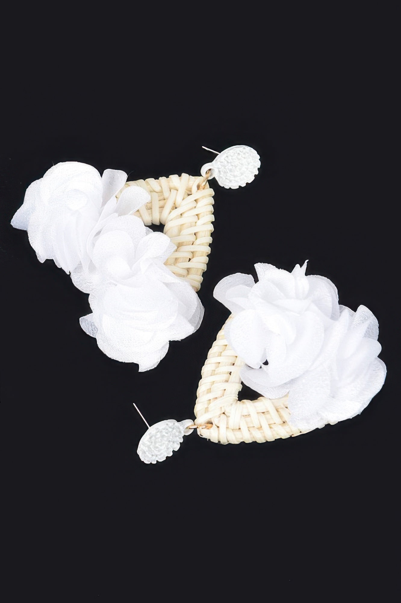 Flower Bamboo Earring - All Season Fashion