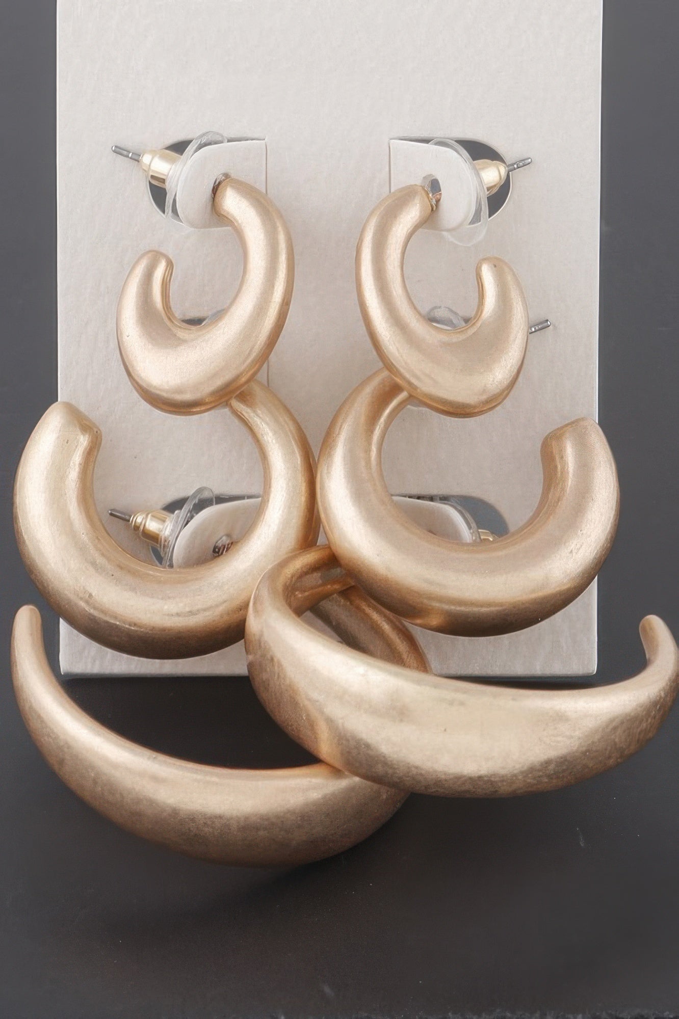 Minimal Open Hoop Earrings Set - All Season Fashion
