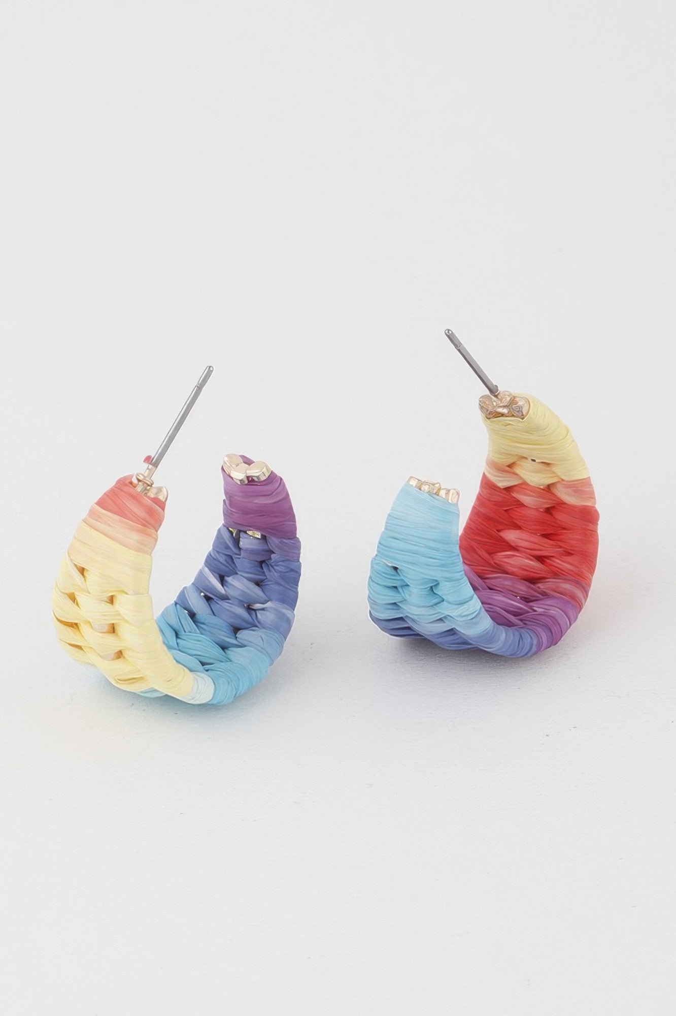 Triple Weaved Hoop Earrings - All Season Fashion