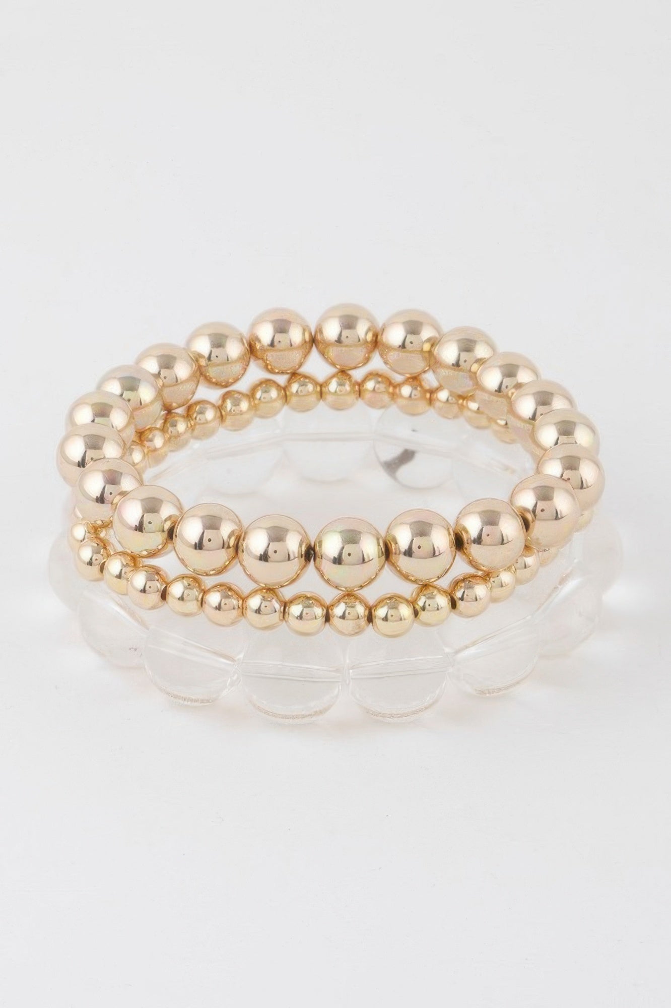 Minimal Triple Beaded Bracelet - All Season Fashion