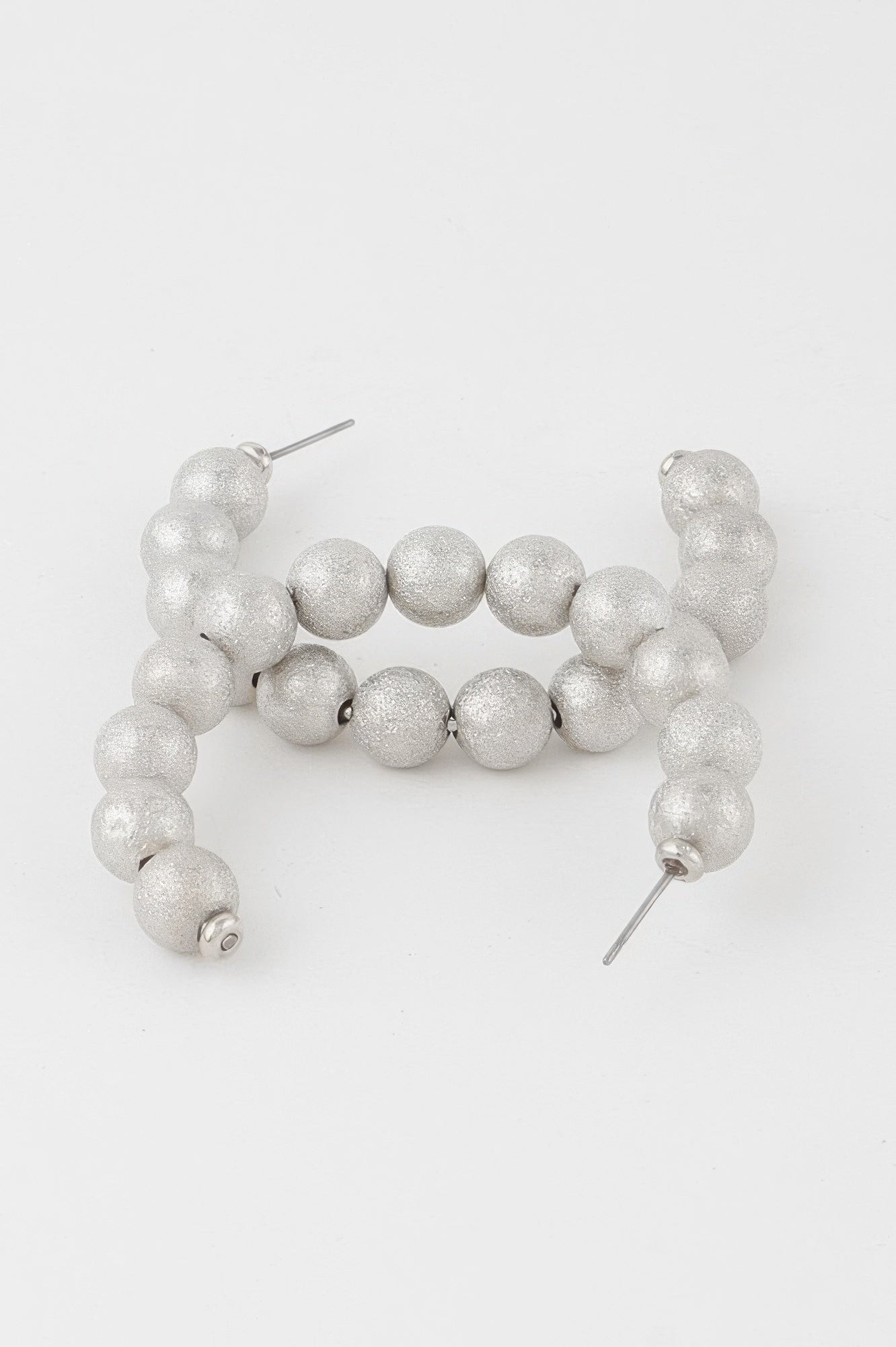 Multi Beaded Hoop Earrings - All Season Fashion