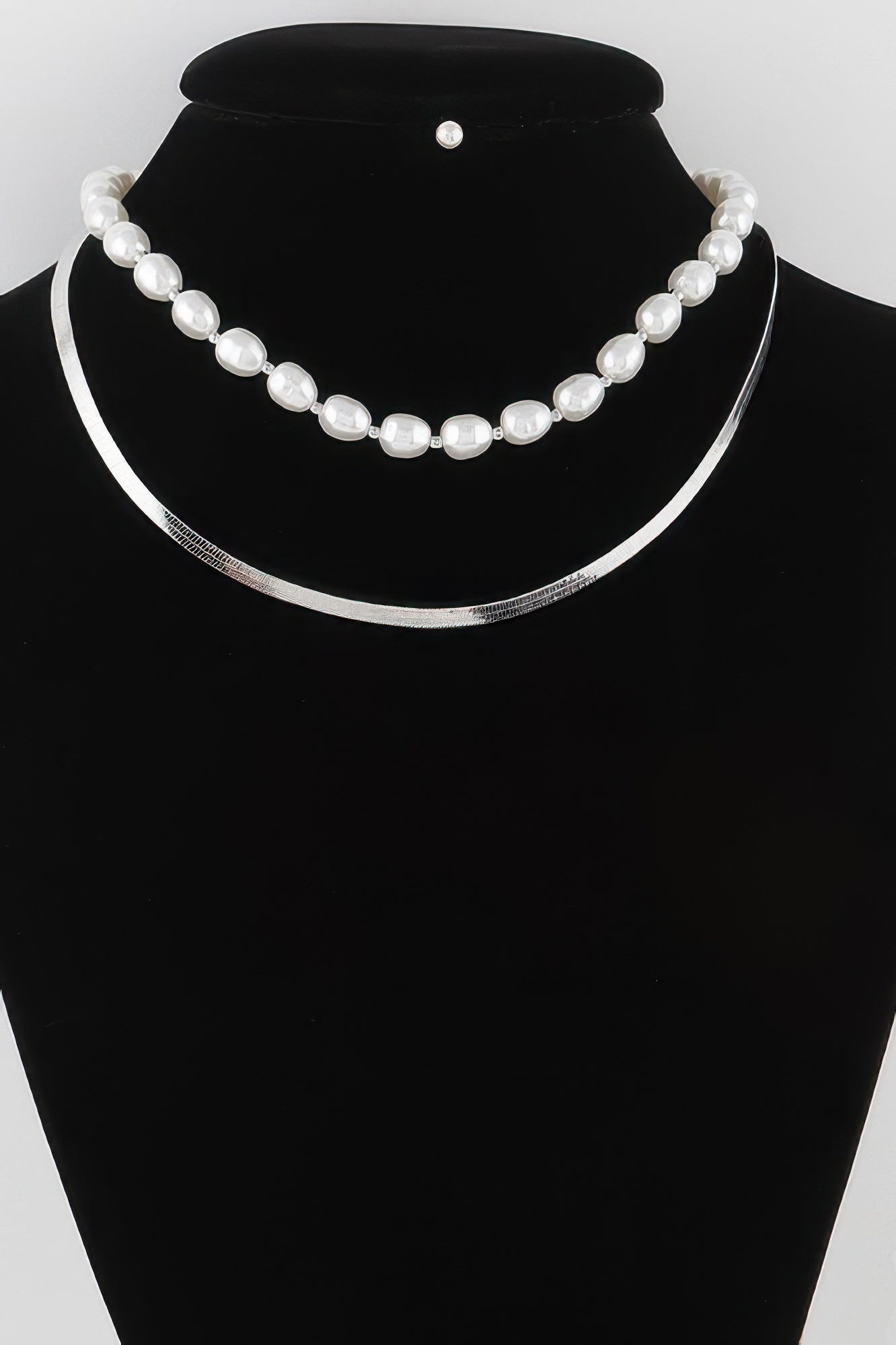 Stone Snake Chain Necklace - All Season Fashion