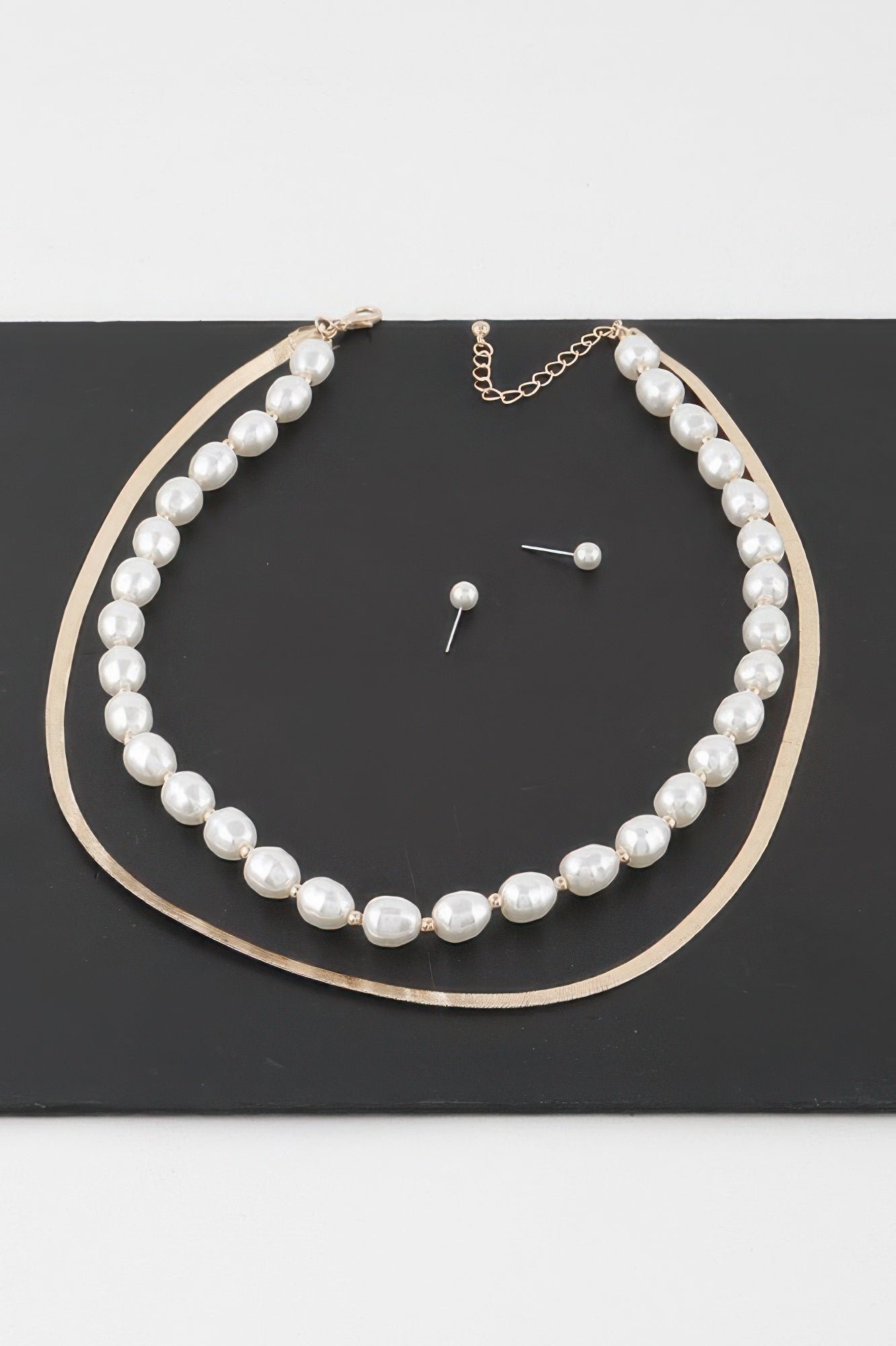 Stone Snake Chain Necklace - All Season Fashion