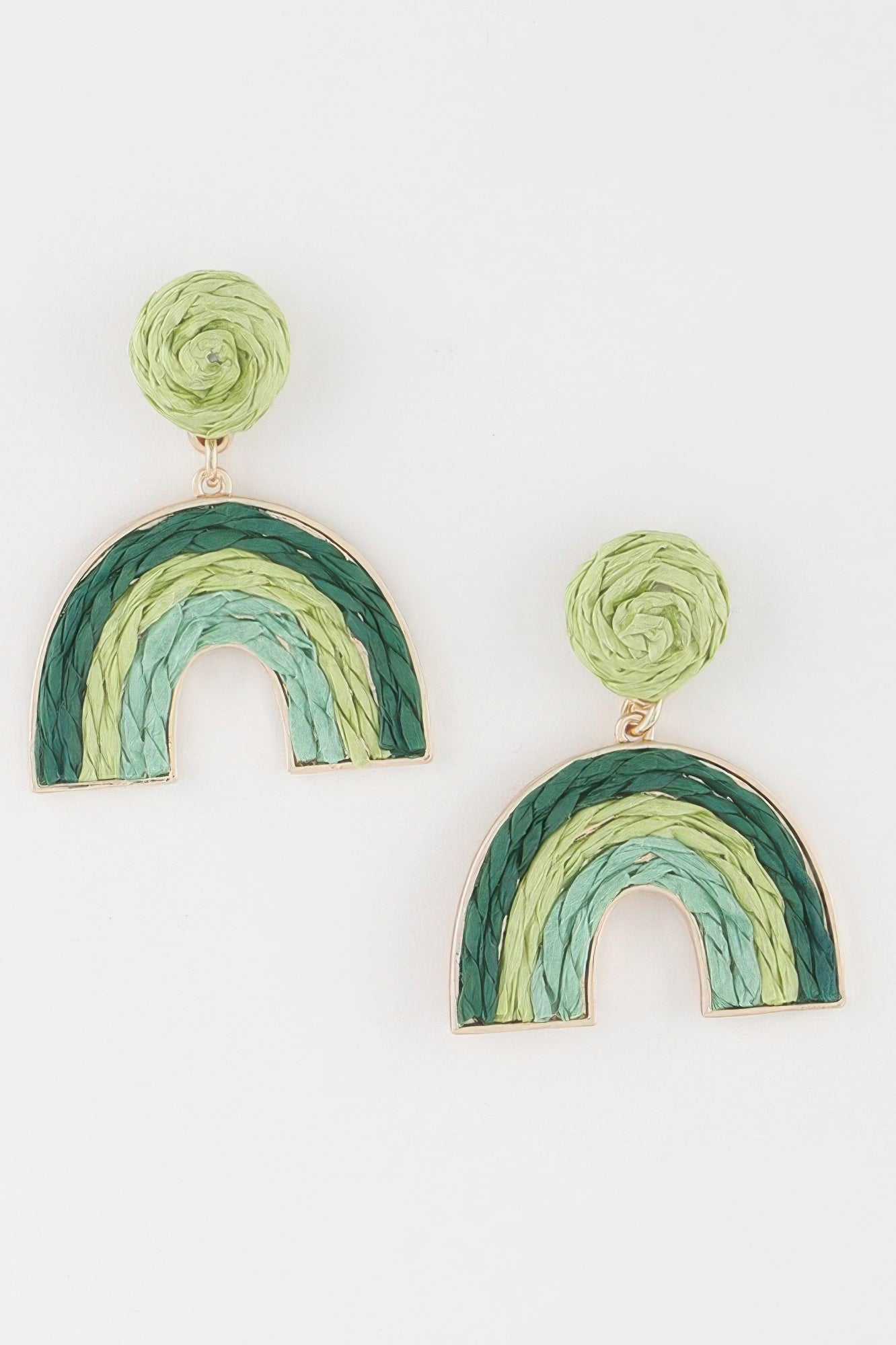 Triple Twisted Rainbow Earrings - All Season Fashion
